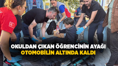 Muğla'nın Menteşe ilçesinde okul çıkışında evine gitmek üzere yürüyen ortaokul