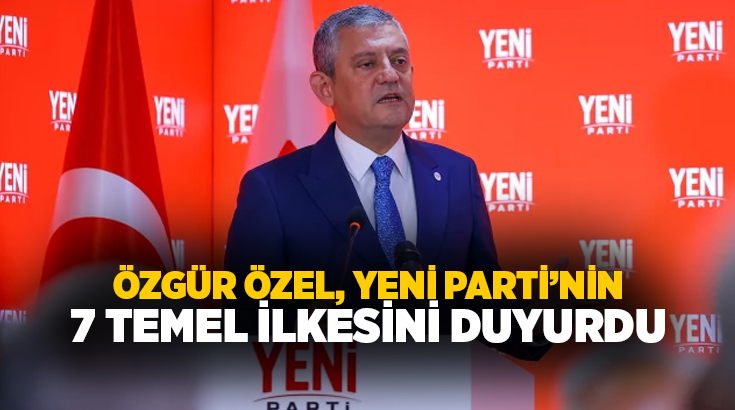 Yeni Parti Genel Başkanı Özgür Özel, partisinin ilk İl Başkanları
