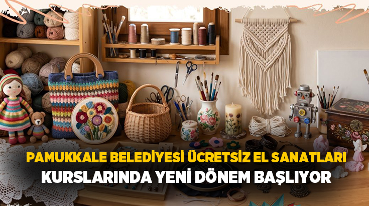 T.C. Pamukkale Belediyesi, ilçe sakinlerinin kişisel gelişimine katkı sunmak ve