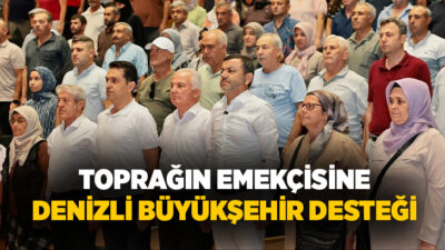 Denizli Büyükşehir Belediyesi, artan girdi maliyetleri karşısında üreticilerin yükünü hafifletmek