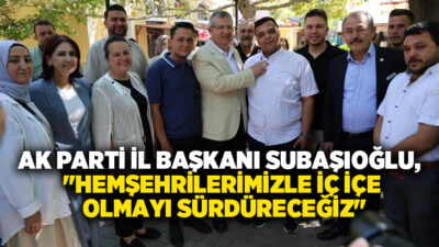AK Parti Denizli İl Başkanı Muhammet Subaşıoğlu, Buldan ilçesini ziyaret
