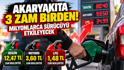 Sondakika.com'da yer alan habere göre, Akaryakıt fiyatlarında milyonlarca araç sahibini