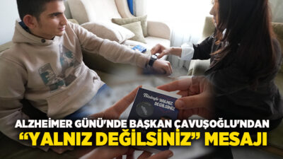 21 Eylül Dünya Alzheimer Günü dolayısıyla “Bizimle Yalnız Değilsiniz” projesini