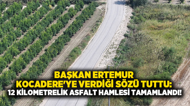 T.C. Pamukkale Belediye Başkanı Ali Rıza Ertemur’un Kocadere Mahallesi’nde çeyrek