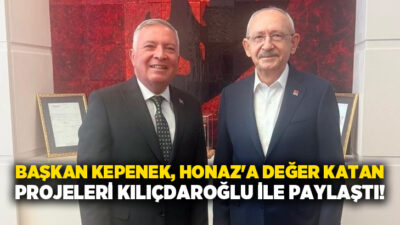 Denizli’nin Honaz Belediye Başkanı Yüksel Kepenek, ilçeye değer katan projelerini