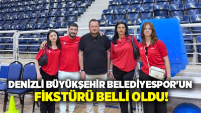Kadınlar Voleybol 1. Ligi'nde mücadele edecek olan Denizli Büyükşehir Belediyespor