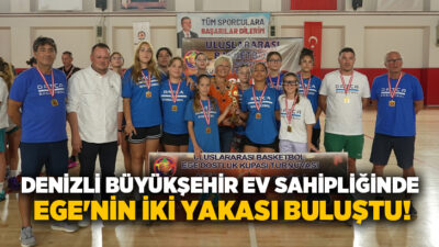 Denizli Büyükşehir Belediyesi’nin ev sahipliğinde düzenlenen Uluslararası Ege Dostluk Basketbol