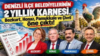 “Ne Dedi Ne Yaptı” ekibinin Denizli’de 15 ilçe belediyesini kapsayan