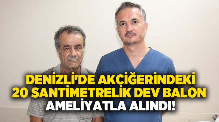 Muğla’dan göğüs ağrısı ve nefes darlığı şikâyetleriyle Denizli Devlet Hastanesi