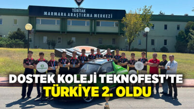 DOSTEK Koleji, 2026 TEKNOFEST Uluslararası Elektrikli Araç Yarışları’nda üniversite ve