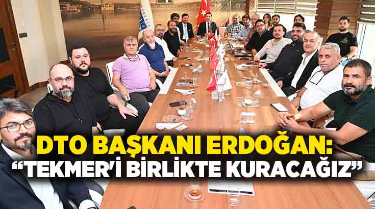 Denizli Ticaret Odası (DTO) Başkanı Uğur Erdoğan, işletmeleri Pamukkale Teknokent’te