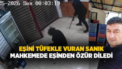 Muğla'nın Fethiye ilçesinde boşanma aşamasındaki eşini av tüfeğiyle vurup iki