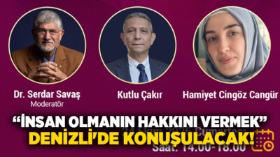 Erdemli Yurttaş Hareketi, Denizli’de “İnsan Olmanın Hakkını Vermek” başlıklı sohbet