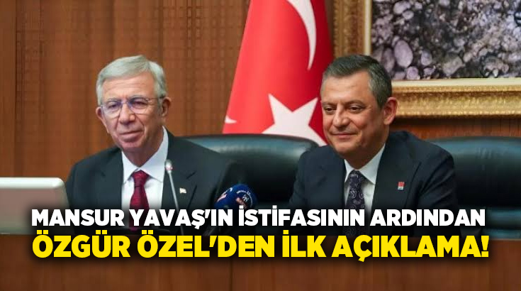 Yeni Parti Genel Başkanı Özgür Özel, Ankara Büyükşehir Belediye Başkanı