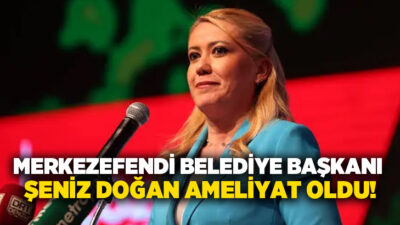 Merkezefendi Belediye Başkanı Şeniz Doğan, yaşadığı göz rahatsızlığı nedeniyle Denizli’de