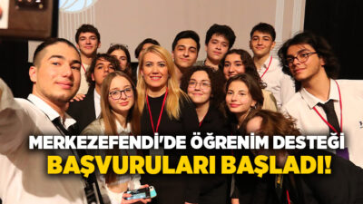 Merkezefendi Belediyesi’nin ortaokul ve lise dengi devlet okullarında eğitim alan