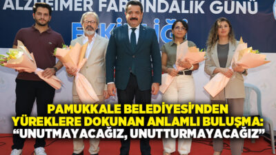 T.C. Pamukkale Belediyesi, 21 Eylül Dünya Alzheimer Farkındalık Günü dolayısıyla
