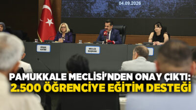 T.C. Pamukkale Belediyesi, sosyal belediyecilik çalışmaları kapsamında öğrencilere ve ailelerine