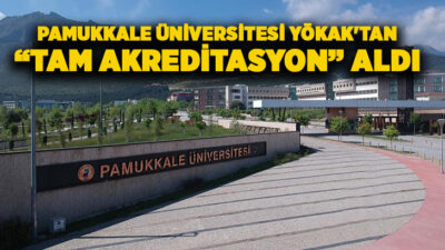Pamukkale Üniversitesi (PAÜ) Rektörü Prof. Dr. Mahmud Güngör, senato üyeleri