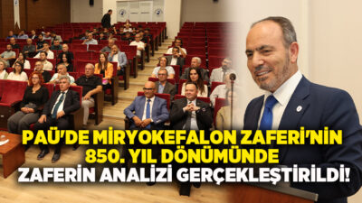 Pamukkale Üniversitesi (PAÜ) Rektörü Prof. Dr. Mahmud Güngör’ün katıldığı program