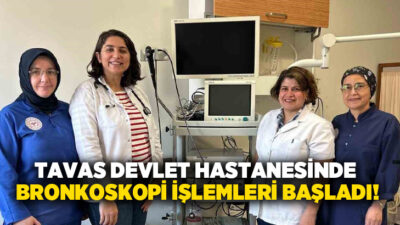 Denizli’nin Tavas İlçesindeki Tavas Devlet Hastanesi, sağlık hizmetlerindeki yeniliklerine bir