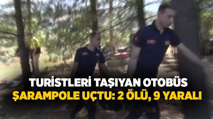 Aydın-İzmir otobanı üzerinde turistleri taşıyan yolcu otobüsü ile bir midibüsün