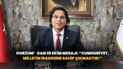 Yeni Parti Denizli İl Başkanı Ali Osman Horzum, Cumhuriyetin 103.