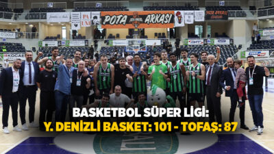 Türkiye Sigorta Basketbol Süper Ligi 2. hafta maçında Yukatel Denizli