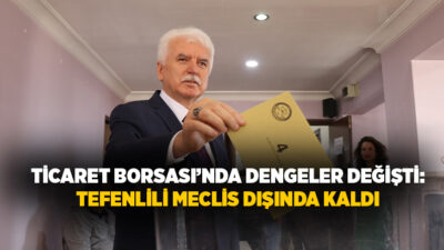 Denizli Ticaret Borsasında tamamlanan seçim sonuçlarına göre mevcut Başkan İbrahim