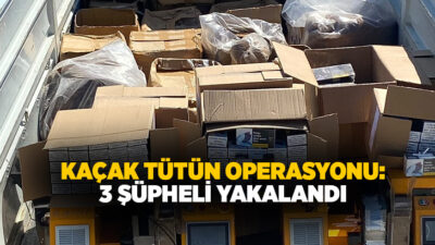 Aydın’ın Efeler ilçesinde polis ekiplerince gerçekleştirilen kaçakçılık operasyonunda 138 bin