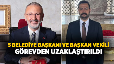 İçişleri Bakanlığı, haklarında yürütülen soruşturmalar kapsamında tutuklanan 4 belediye başkanı