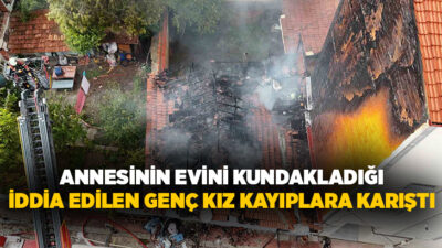 Uşak’ta çıkan yangında tek katlı ev kullanılamaz hale gelirken, evi