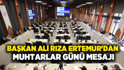 T.C. Pamukkale Belediye Başkanı Ali Rıza Ertemur, 19 Ekim Muhtarlar