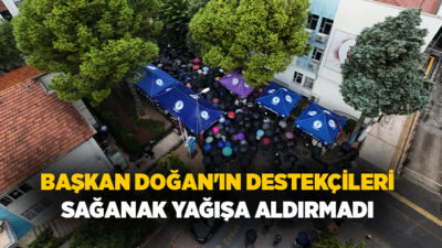 Merkezefendi Belediye Başkanı Şeniz Doğan’ın gözaltına alınmasına tepki gösteren vatandaşlar,