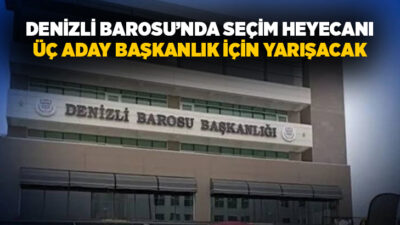Denizli Barosu’nun 50’nci Olağan Genel Kurulu, 10-11 Ekim tarihlerinde gerçekleştirilecek.