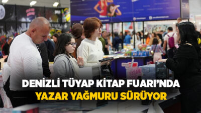 Denizli Büyükşehir Belediyesi’nin ev sahipliğinde, TÜYAP organizatörlüğü ve Türkiye Yayıncılar