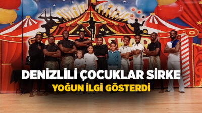 Türkiye turnesi kapsamında Denizli'ye gelen Uluslararası Çocuk Festivali, Madagaskar Sirki,