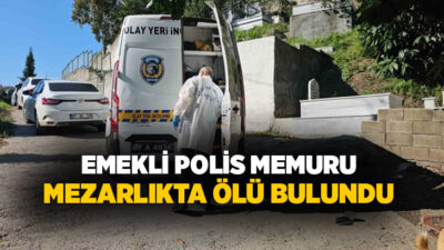 Zonguldak'ın Kozlu ilçesinde emekli bir polis memuru, mezarlıkta ölü bulundu.
