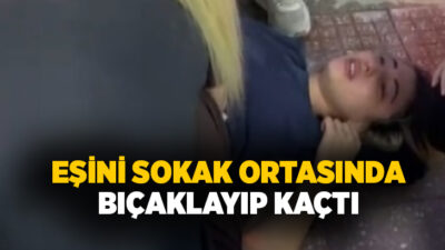 Adana’nın Seyhan ilçesinde sokakta yürüyen Fatma H., arkasından gelen eşi