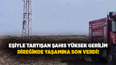 Diyarbakır'ın Kayapınar ilçesinde eşiyle tartıştığı iddia edilen V.İ. isimli şahıs,