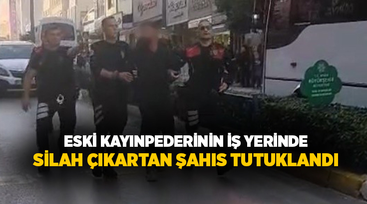 Aydın’ın Efeler ilçesinde yaklaşık iki hafta önce boşandığı eşinin babasına
