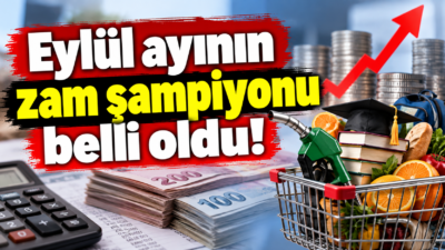 Türkiye İstatistik Kurumu'nun (TÜİK) açıkladığı eylül ayı verilerine göre, tüketici