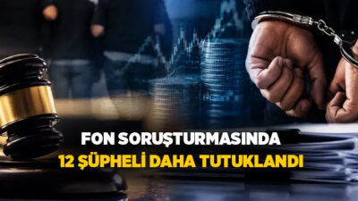 İstanbul Cumhuriyet Başsavcılığınca yürütülen fon soruşturmasında adliyeye sevk edilen 16