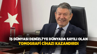  Dünyada sayılı merkezlerde bulunan 512 kesitli bilgisayarlı tomografi cihazı, Denizli