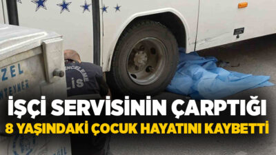 Manisa’nın Salihli ilçesinde servis minibüsünün çarptığı 8 yaşındaki bisikletli çocuk,
