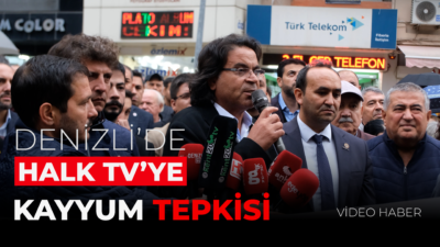 Halk TV’ye kayyum atanmasının ardından Yeni Parti Denizli İl Başkanlığı