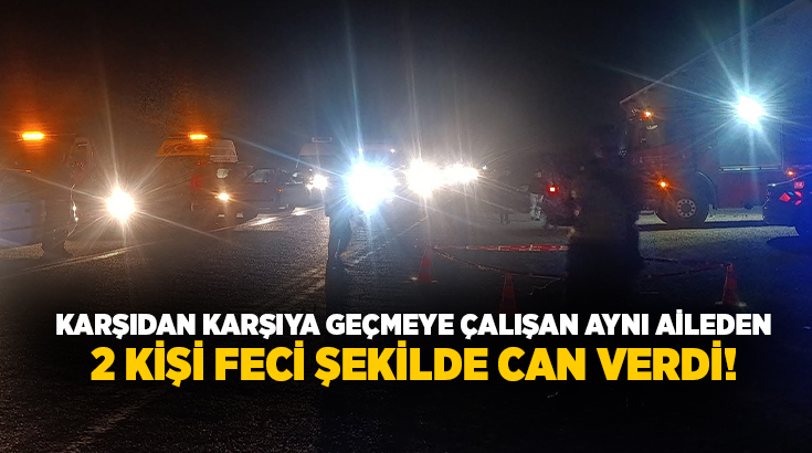 İzmir'in Menderes ilçesinde, otobüsten inip yolun karşısına geçmeye çalışan 4