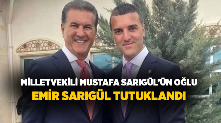 Sarıgül ailesine ilişkin soruşturmada gözaltına alınan YENİ Parti Milletvekili Mustafa Sarıgül’ün