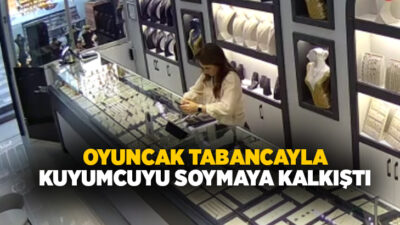 Tekirdağ’ın Kapaklı ilçesinde yüzüne tıbbi maske takarak kuyumcuya giren bir
