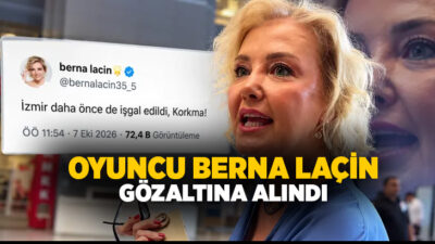 Oyuncu Berna Laçin, İzmir Büyükşehir Belediye Başkanı Cemil Tugay'ın AK